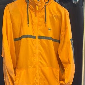Nike Orange Windbreaker High Visibility Jacket